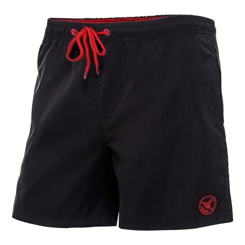 Ladeheid Herren Badehose Badeshorts Beachshorts Schwimmhose LA40-128, 5XL, Schwarz