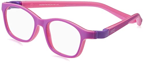 NANOVISTA Unisex-Kinder Camper 3.0 Sonnenbrille, Bicolor Morado Mate/ROSA, 46