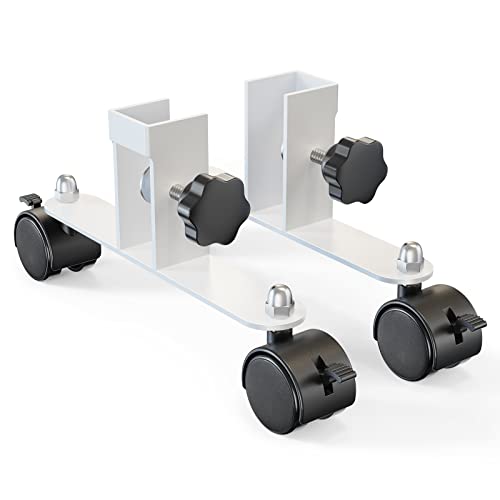 ISTOYO 2x Standfüße für Infrarotheizungen, 0-3cm universell Standfüße Infrarotheizungen, Stabiler Standfuß für Heizplatten aus Metall–Infrarotheizung-Flachstrahler-verschiedene Marken und Modelle