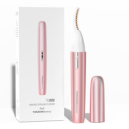 TOUCHBeauty Beheizte Wimpernzange, Elektrische Wimpernzange Wimpernbürste mit intelligentem Temperatursensor, Wimpernzange Styling Tools(No Battery)