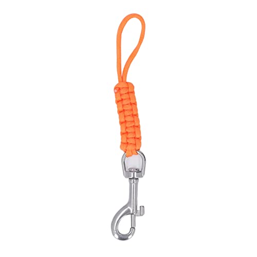 Diving Camera Lanyard, 360 Degrees Flexible Rotation Underwater Camera Housing Carrying Lanyard Parachute Rope with Quick Release Buckle for Underwater Photography (CardyVencl8wl-11)