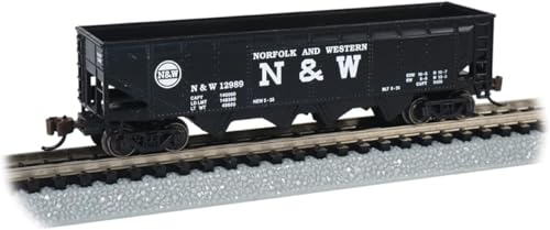 Bachmann Züge – 40' Quad Hopper – Norfolk & Western #12986 – Spur N