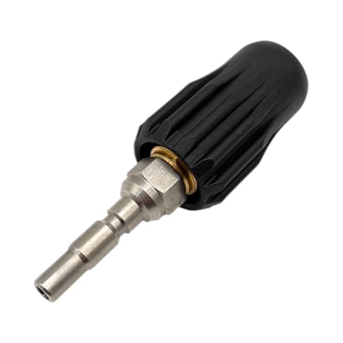 Adapter für Kränzle K 1050 D10 auf D12 Stecksystem | Schnellkupplung Übergang für Kränzle Hobby zu Profi Serie | Kompatibel mit K 1050 P TS T XA15 XA17 | Messing Adapter für Hochdruckreiniger Zubehör
