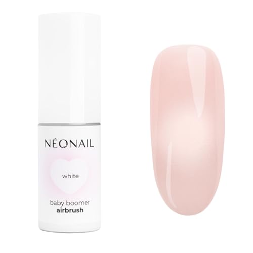 NEONAIL Baby Boomer Airbrush 5g - Nagelpuder Spray - Quick Ombre Spray - Nails - Powder - Ombre Spray Nägel - Babyboomer - Nail Powder - Spray - Ombre Spray Nails - Ombre Puder - Weiß