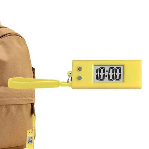Schlüsselhalter Digitaluhr, Schlüsselbund Uhr, Schlüsselbundschlüsselkette Transparentem Bildschirm-Uhren-Anhänger, Präziser Timing, Schlüsselbund Für Kinder Für Kinder