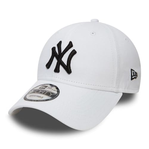 New Era New York Yankees MLB League Essential Weiß Verstellbare 9Forty Cap für Kinder - Child