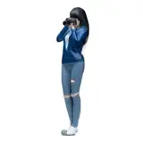 Generisch FOTOGRAATER -Charakterfigur, Fotograffigur Modell,Simulationsspielzeug Miniaturanzeigefigur | People -Figur -Szenen -Dekorpuppen für Innenhome Desk Dekoration