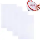 Kreuzstich Stoff, Sticken Stoff, Aida Stoff, Stickerei Stoff, Geeignet für Professionelle Sticker und Bastelbegeisterte, Genießen Sie Den Spaß am Handgemachten Heimwerken, 4 Stück, 14CT, 30 x 45cm