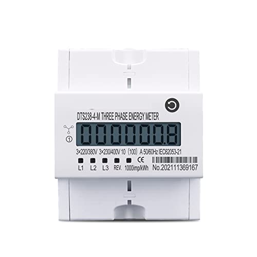 WiFi Smart Energy Monitor Switch Meter 4P 100A Dreiphasen DIN-Schiene KWH Wattstunden DIN-Schiene Energiezähler LCD 3*230/400V 3*120/208V 3*220/380V CT Typ 50Hz 60Hz Digitale Anzeige mit hoher Präzisi