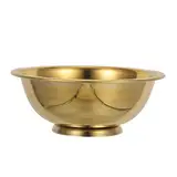 Veemoon Schale Kleine Dekoschale Gebetsaltäre Gold Übertopf Messing Weihwasserschalen Gold Dekoschale Messingschalen Zur Dekoration Buddha Opferschale Gebetsschale Golden