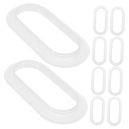HOLIDYOYO 50Stücke Transparente Kartongriffe Robuste Versandhandles Für Pappkartons Für Aufbewahrung Langlebig Vielseitig Einsetzbar Passend Für Verschiedene