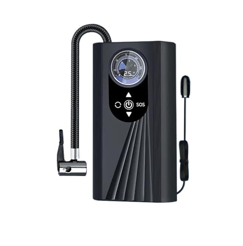 Kabelgebundene Reifendruckpumpe Auto Kabelsteuerung mit Luftdruckmesser elektrisch
