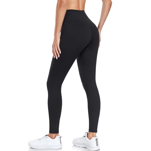 Ymmott Sports Leggings Damen High Waist Yoga Leggins Damen Blickdicht Sporthose Lang Sportleggins für Yoga Fitness Gym