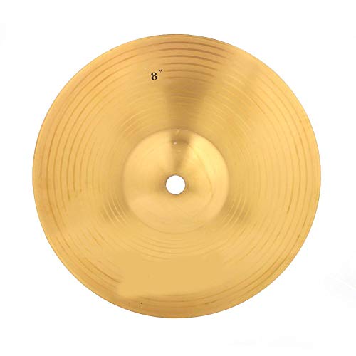 8 Zoll Trommel Crash Becken Professional Brass Jazz Drum Klassisch Becken Crash Musikinstrument Zubehör für Schlagzeug Percussion Accessoires