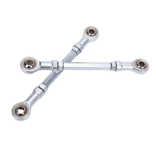 ATV Lenkung Stange Lenkung Stange Stange End Kit Lenkwelle Spurstange Hohe Härte Stahllegierung Kugelgelenk Design Einfache Installation für Go Kart Drift Trike ATV Quad Mini