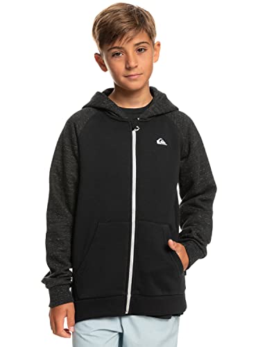 Quiksilver Easy Day - Kapuzenpulli mit Reißverschluss für Jungen 8-16 Schwarz