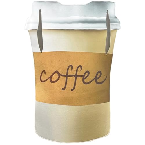 Kaffeetasse-kostüm Für Erwachsene, Lustiges Essen-Outfit, Kaffee-kostüm, Halloween, Cosplay, Party-kostüme