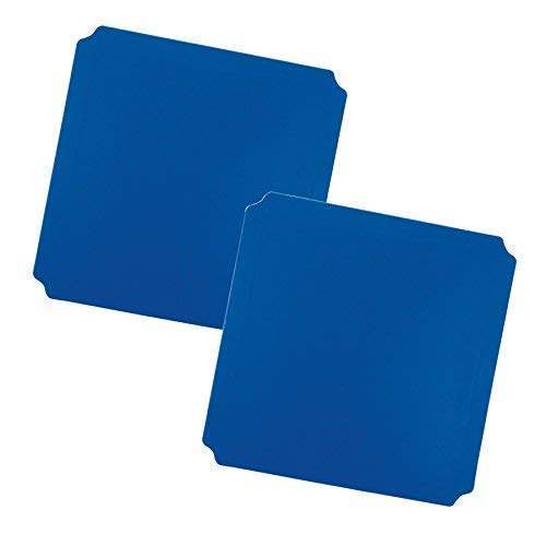 Moveandstic 2er Set Platte blau 40x40 cm