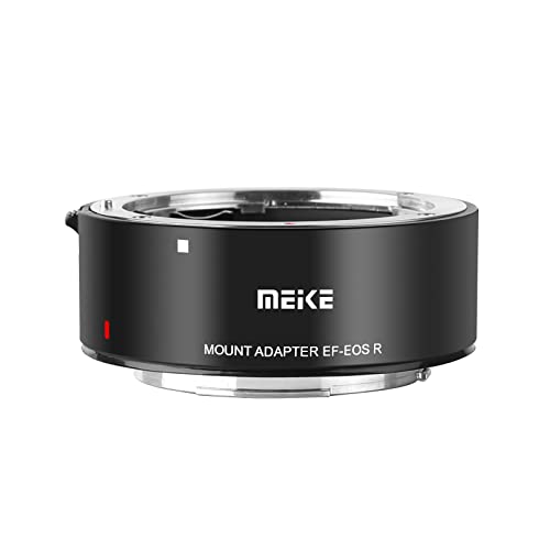 Meike Metall-Objektivadapter EF-EOSR Autofokus Mount Konverter für Canon EF/EF-S Objektiv auf EOS-R EOS-RP R5 R6 und Red Komodo Kameras