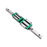 Linearführungsschiene Gleitblock Linearführungssch 2pc HGR20 Square Linear Guide Rail And 4pcs HGW20CC Flang Slide Block(500mm)