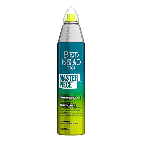 Bed Head by Tigi Masterpiece Shiny Haarspray für starken Halt und Glanz, 340 ml