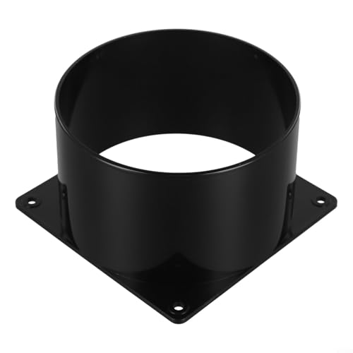 75 mm Flanschverbinder für Lüftungsrohre, ABS-Design für verbesserte Luftstromeffizienz (120 mm)