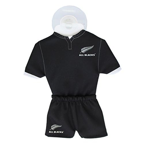 Rugby Mini Trikot ALL BLACKS - Neuseeland - 17 cm - mit Saugnapf