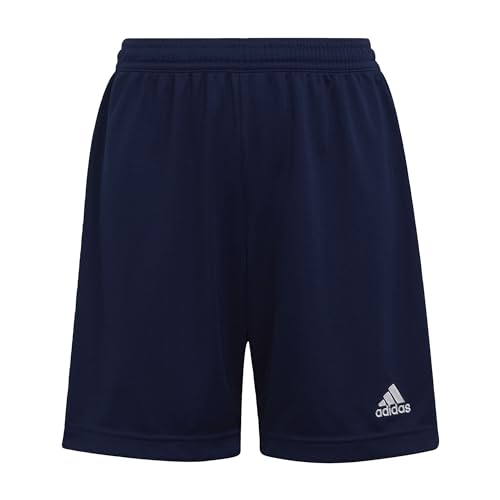 adidas Unisex Kinder Ent22 Y Shorts, Marine - White, 11-12 Jahre EU