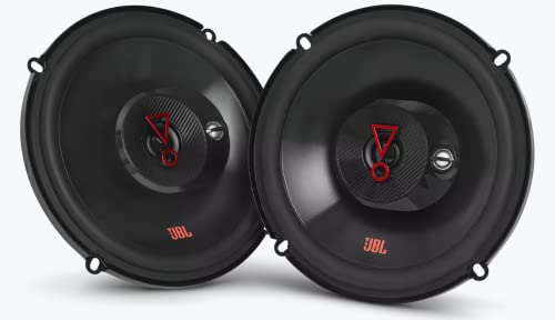 JBL Stage3 637F 3-Wege Auto Lautsprecher Set von Harman Kardon - 225 Watt Autolautsprecher - 2 stück Car Hifi Box groß 16cm - 165mm - 6,5 Zoll ohne Grille Abdeckung