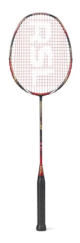 RSL Badmintonschläger Nova 07 mit Ashaway Wettkampfbesaitung 100% Carbon/Graphit Racket