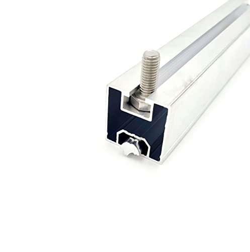 Solarprofil 40x40 PV Aluminiumprofil PV-Montageschiene 2000 mm