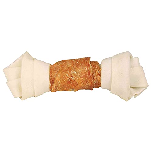 Trixie 31324 Denta Fun Knotted Chicken Chewing Bone, 18 cm, 120 g