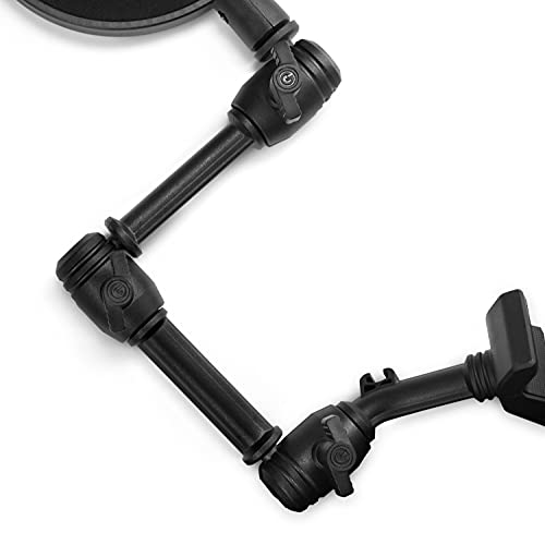 Gravity MA 3D A POP 1 - Traveler 3D Arm mit Popfilter, Geeignet für Rohrdurchmesser 15-35 mm, schwarz