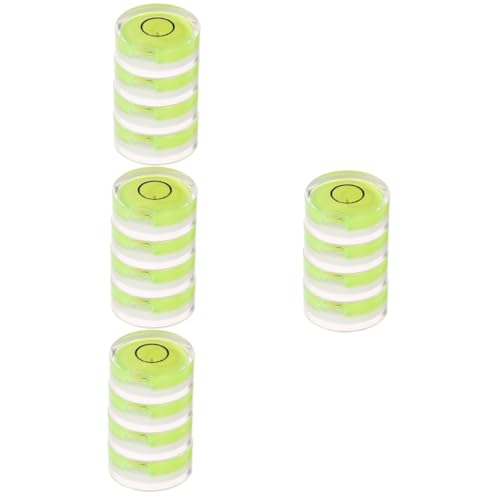 Generic 16 Stück Vinyl Plattenspieler Phonographen Stabilisator Vinyl Schallplatten Player Schallplatten Stabilisator Plattenspieler Wasserwaage Vinyl Schallplatten Zubehör