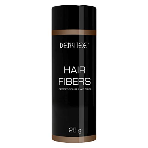 DENSITEE® Keratinfasern zur HAARVERDICHTUNG Verdeckt HAARAUSFALL & KAHLHEIT mit Soforteffekt 28 g Hair Building Fibers SCHÜTTHAAR + STREUHAAR DICHTERES Haar & VOLUMEN Ansatz Retouch Hellbraun