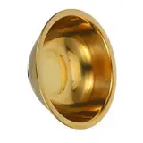 Ciieeo Schale Kleine Dekoschale Salbeischale Qiboorun Gebetsaltäre Goldtopf Für Pflanzen Buddha Opferschale Kleine Blumentöpfe Goldmessingschale Kupferschale Rauchschale Golden
