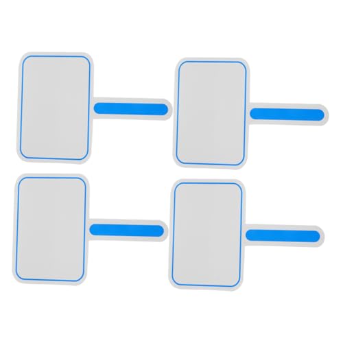 Lurrose Tragbare Whiteboard-pads 4 Stück Trocken Abwischbare Tafeln Für Das Wahlbüro Im Klassenzimmer Und Den Unterricht