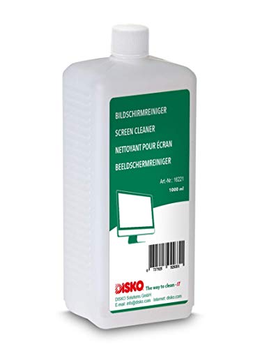 Disko Bildschirmreiniger mit Antistatikum, 1er Pack (1 x 1 l)