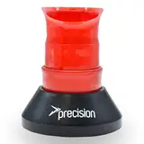 Precision Rugby Telescopic Kicking Tee Teleskop-T-Shirt, schwarz/rot, Einheitsgröße