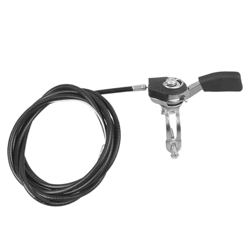 Gaszug-Set – Bowden-Gaszug-Set, Edelstahl-Gaszug-Set, rutschfestes Ölventil-Zubehör, verstellbarer Gaszug für LKW, Anhänger, Motorrad, Boot