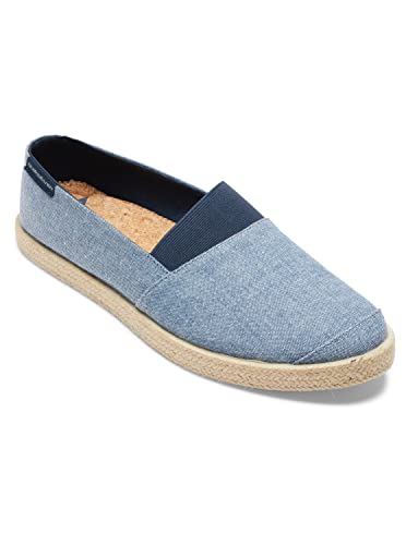 Quiksilver - Espadrilled Cold Cement Shoe für Männer - Blue/White/Blue - 43 EU