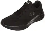 Skechers Damen Bue passer stort udseende sports shoes sneakers, Black Mesh Trim, 40 EU