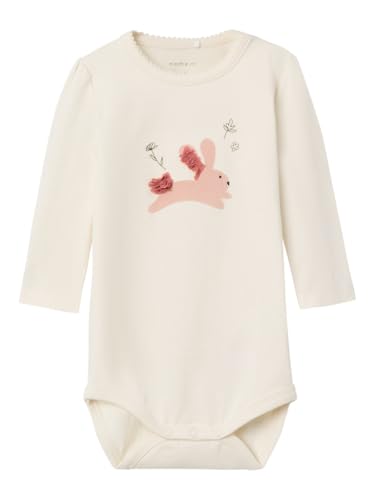 NAME IT Baby - Mädchen Nbfnimie Ls Body Box, Jet Stream, 68