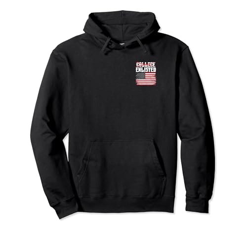 Tag der Unterzeichnung der Einberufung von Militärs ohne College-Einberufung Pullover Hoodie