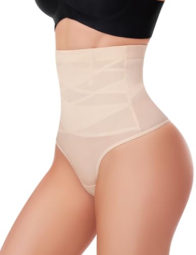 Yeblues Shapewear Damen Bauchweg Unterhose,Miederslips Slip String Hosen Hose Unterhosen Bauch Weg Miederhose Tanga Unterwäsche Unterbauch Kontrolle Body Shaper