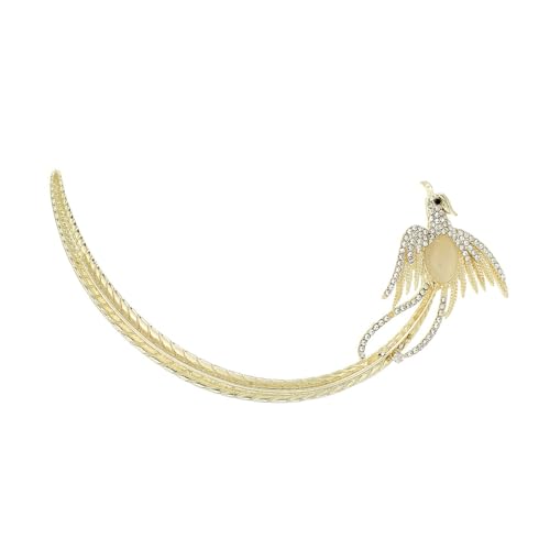 Bühnenaufführungen Haarnadellegierungen Phoenixes Haarstock Traditionelles Chinesisches Haarbrötchen Für Event Und Kulturfotografie
