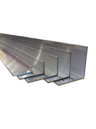 Aluminium Winkel Aluprofil L Profil Aluminiumprofil Winkelprofil Alu [40 x 40 x 3 mm x 2.000+-4 mm]