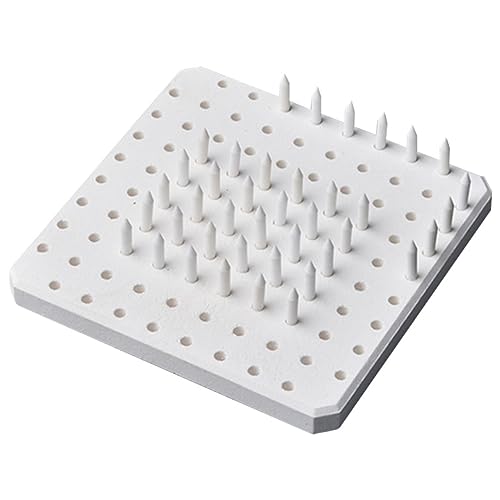 Uonlytech 60Stücke Teiliges Ofenunterstützende Refraktäre Keramiköfennägel für Verschiedene Glasur Keramikwerke und Hochtemperatur Anwendungen