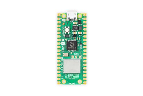 Raspberry Pi Pico 2W, RP2350 + WLAN + Bluetooth Mikrocontroller-Board