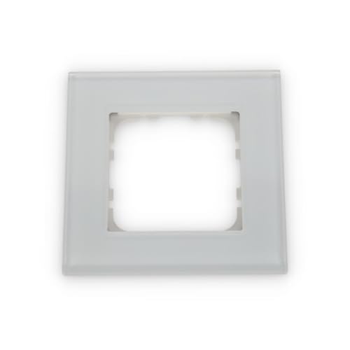 Glasrahmen für 55 mm Programme 1-fach,ws MDT BE-GTR1W.01